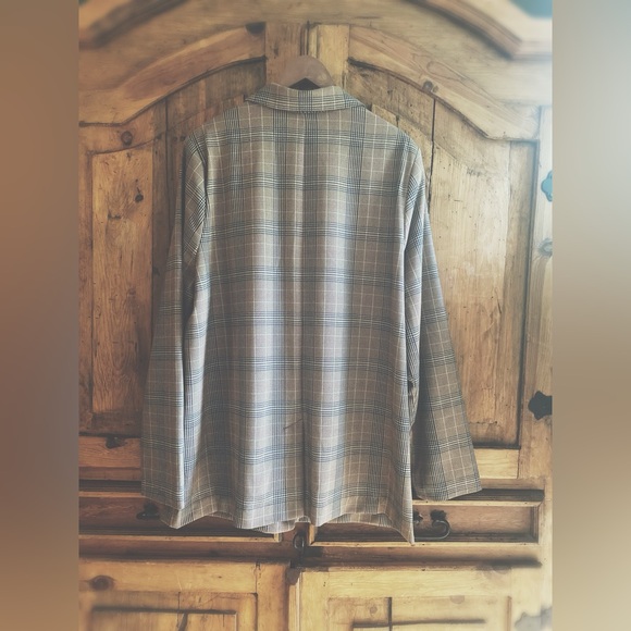 Blazer Single Breasted Plaid - Picture 8 of 12